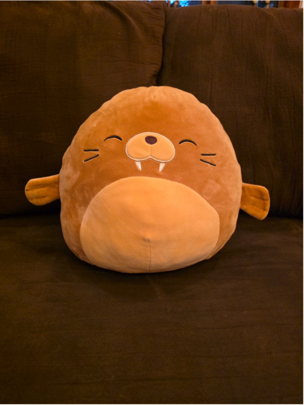 Original Squishmallows 8" Bruce the Walrus Kellytoy Plush Toy